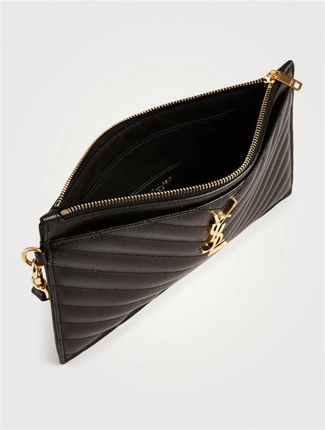 ysl clutch insert|YSL monogram clutch.